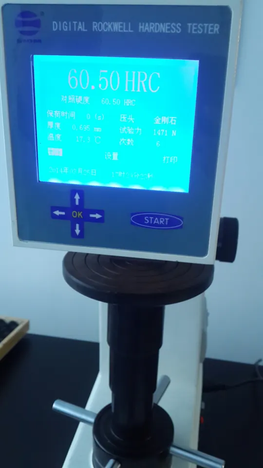 Hardness testing equipment